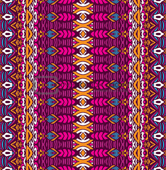 Abstract festive colorful tribal ethnic pattern