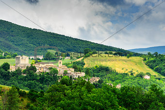 View to village Gagliole