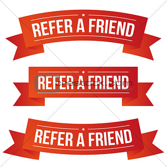 Refer a Friend ribbon