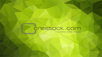 Green Colors Mosaic Pattern Stock Image