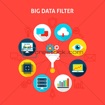 Concept Big Data Filter