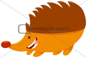 hedgehog cartoon animal character