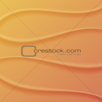 Background waves of sand, vector illustration.