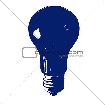 lightbulb vector illustration
