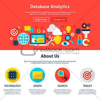 Database Analytics Website Design
