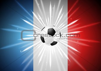 European Football Championship in France background
