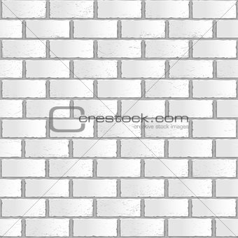White old gradient brick seamless