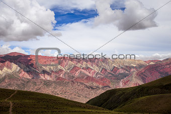 Serranias del Hornocal, colored mountains, Argentina