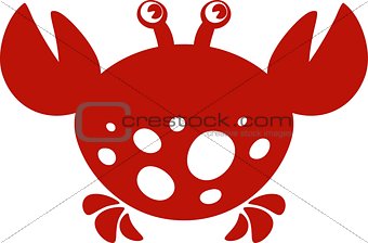 Crab. Vector image