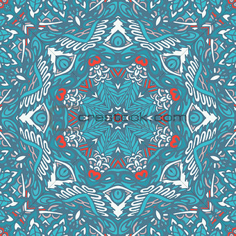geometric mosaic ethnic seamless pattern ornament