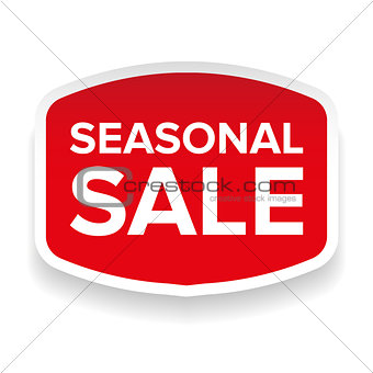 Seasonal Sale sticker