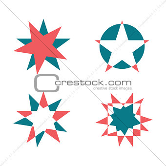 Star shapes set