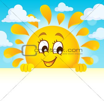 Happy lurking sun theme image 4