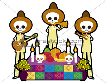 skull Musicians