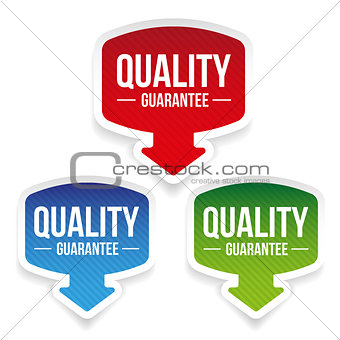 Quality Guarantee label vector