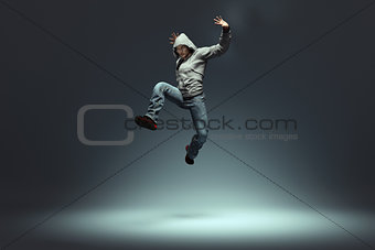 Jumping man 