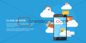cloud service concept