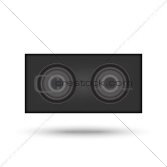 Black Audio speaker
