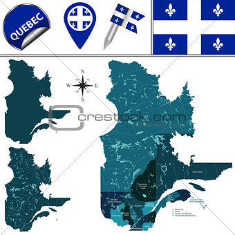 Regions of Quebec, Canada