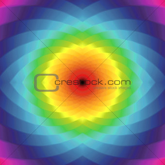 Abstract seamless geometric colorful rotated pattern
