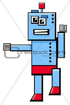 robot cartoon fantasy character