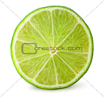 Half of lime