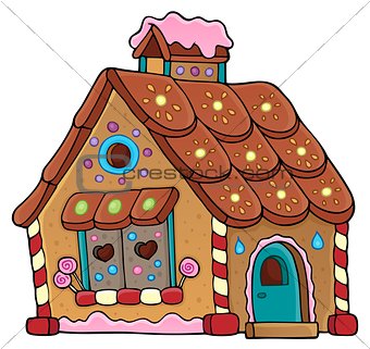 Gingerbread house theme image 1