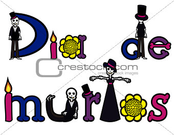day of the dead letters 2