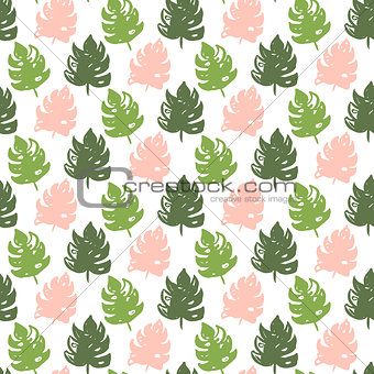 Tropic Plant Seamless Pattern