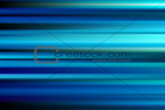blue vector abstract speed motion blur of night lights in the ci