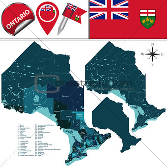 Divisions of Ontario, Canada