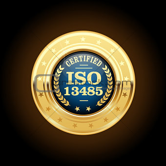 ISO 13485 standard medal - Medical devices