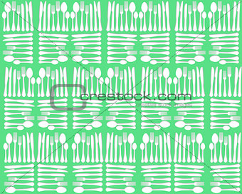 ablespoons of forks and knives
