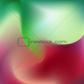 Vector blurred wave background