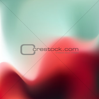 Vector blurred wave background