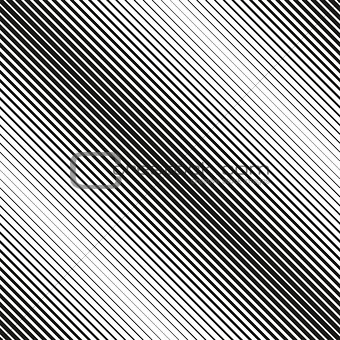 Seamless diagonal halftone background. Striped pattern.