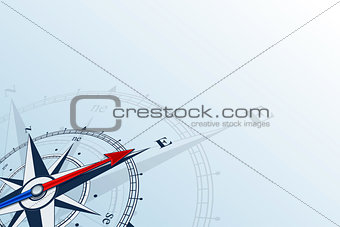 compass east background