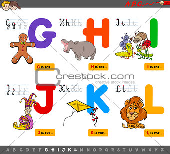 educational cartoon alphabet for kids