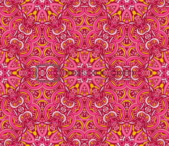 Abstract grunge vector ethnic tribal pattern