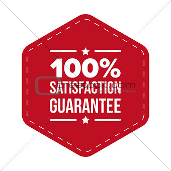 Hundred percent satisfaction guarantee