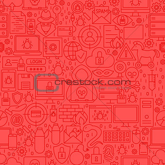 Hacker Line Tile Pattern