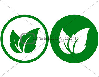 two eco icons