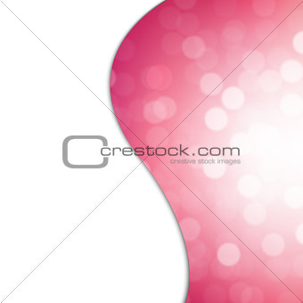 Pink Background With Bow