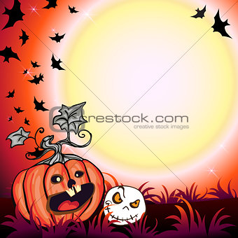 Halloween Party Background