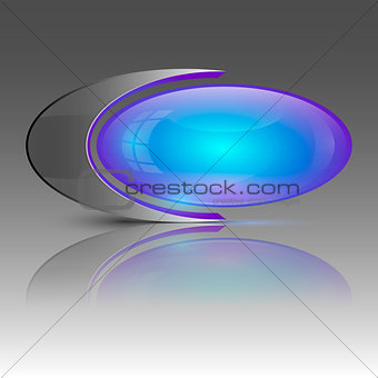 Purple ellipse logo