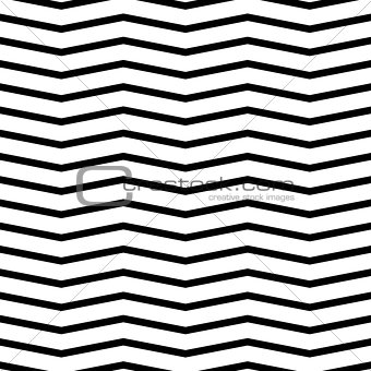 Small zigzag wave lines seamless vector pattern.