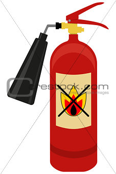 Fire extinguisher logo.