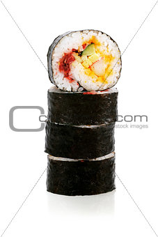 Cut Sushi Rolls
