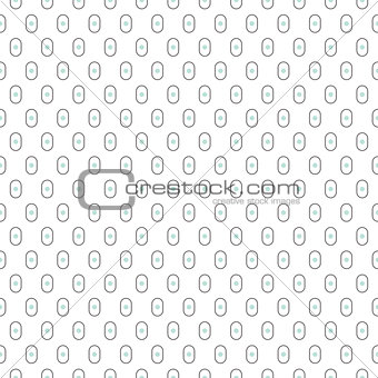 Small oval shapes seamless vector pattern.