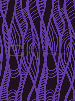 Abstract geometric pattern with wavy line